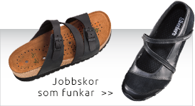 Arbetsskor och sandaler som funkar