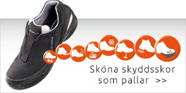 Skyddsskor som pallar