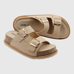 Sommarsandal från Footsoul. Platåsandal med softsole innersula..