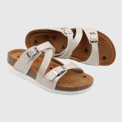 Magnetsandal färg ljusgrå. 