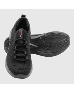 Svart slipin sneakers 