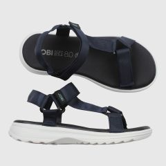 Marinblå sandal hikingmodell med vit sula. SoftSole 8.0