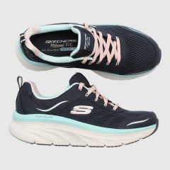 Skechers_dlux_walker_infinite_motion_marinblå_sneakers_14902