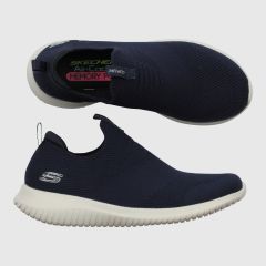 Skechers marinblå slip in sneakers Ultra Flex First Take.