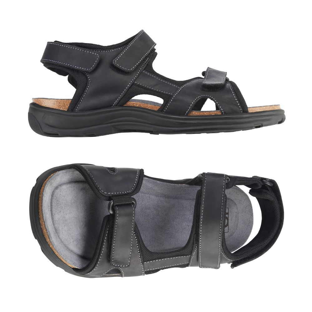 Stadig herrsandal med bra stötdämpning.