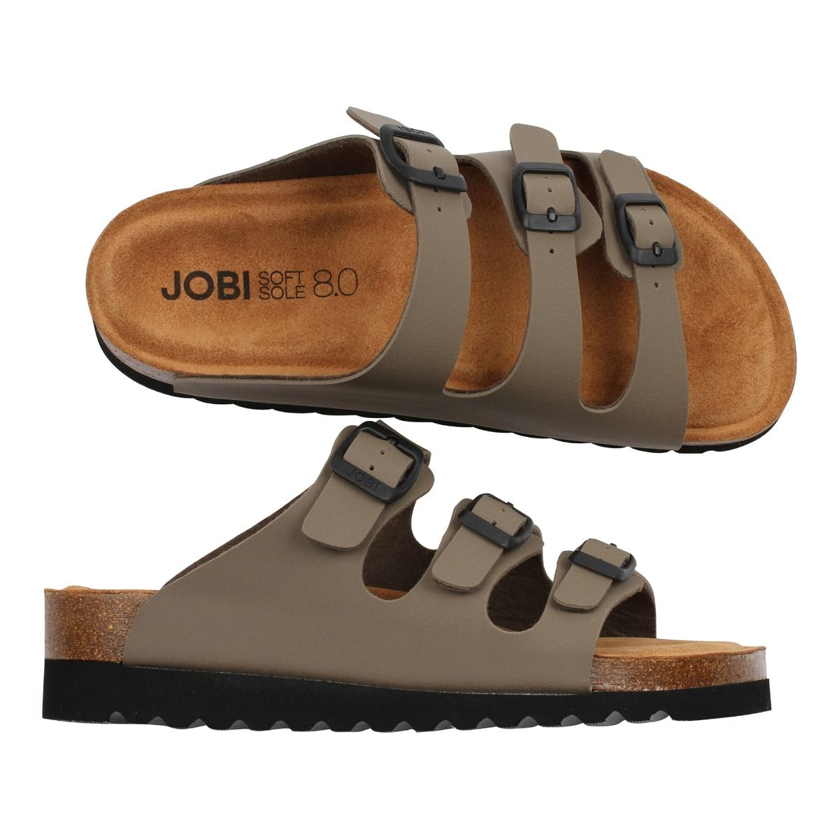 Perfekt arbetssko/sandal/toffel; ergonomisk fotbädd av kork. Softsole 8.0 avlastar och dämpar.