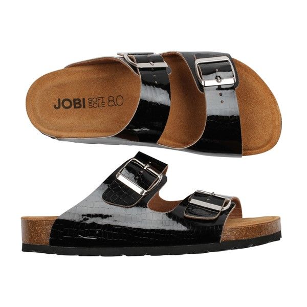 Populära Softsole 8.0-sandalen nu i läcker svart lack!