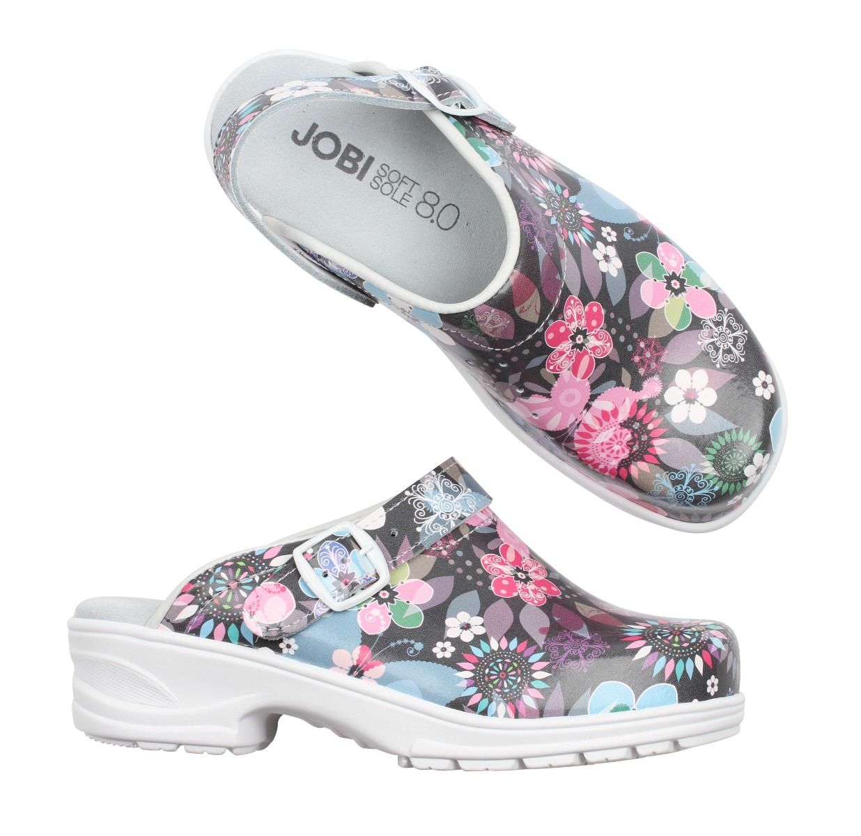 Glada härliga rosa mjuktofflor för arbete och fritid - som bubbelgum!