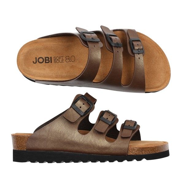 Perfekt arbetssko/sandal/toffel; ergonomisk fotbädd av kork. Softsole 8.0 avlastar och dämpar.