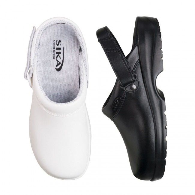 SIKA Fusion mjuktofflor/clogs, yrkesskor för dig inom kost, städ, kök och restaurang.